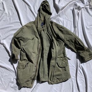 Green Denim Jumper Jacket